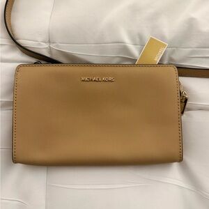 Michael Kors Tan Crossbody Bag